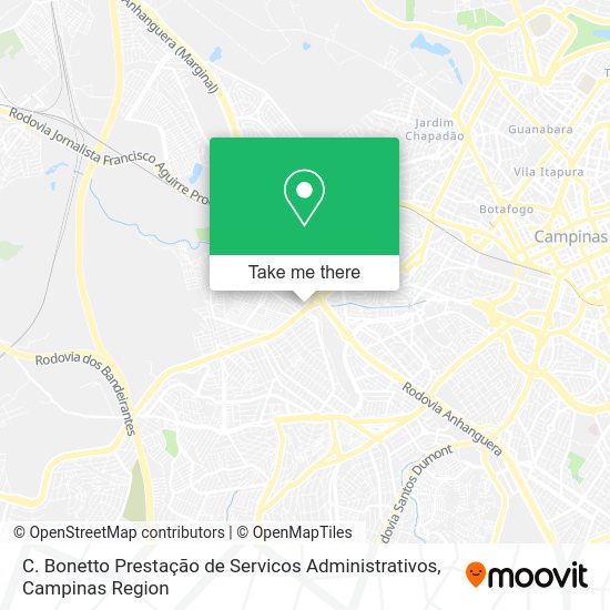 C. Bonetto Prestação de Servicos Administrativos map