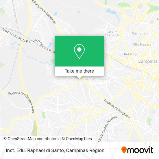 Inst. Edu. Raphael di Santo map