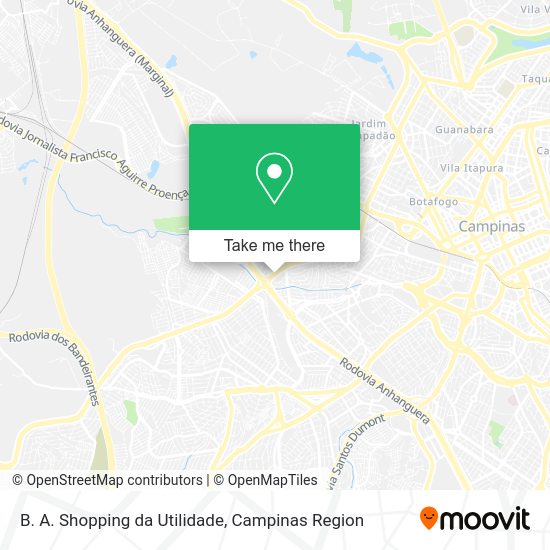 B. A. Shopping da Utilidade map