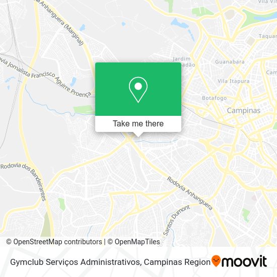 Gymclub Serviços Administrativos map