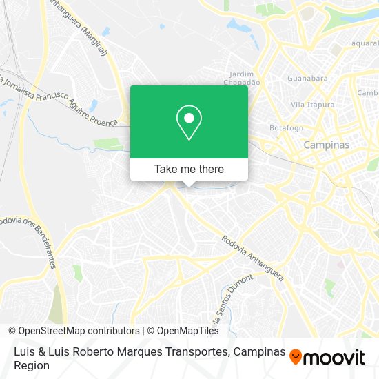 Luis & Luis Roberto Marques Transportes map