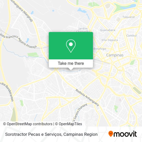 Sorotractor Pecas e Serviços map