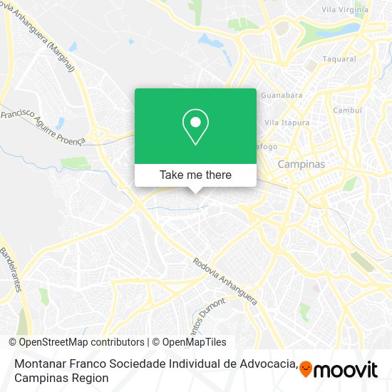 Montanar Franco Sociedade Individual de Advocacia map