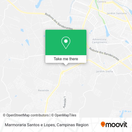 Marmoraria Santos e Lopes map