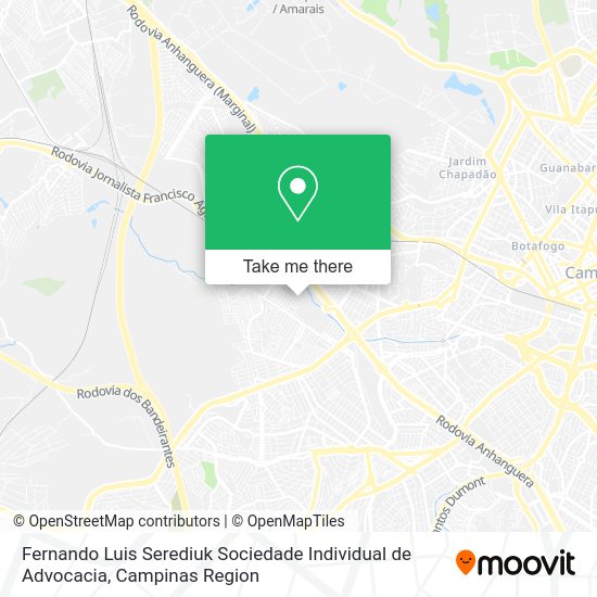 Fernando Luis Serediuk Sociedade Individual de Advocacia map