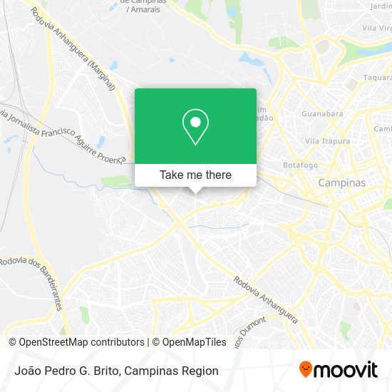 João Pedro G. Brito map