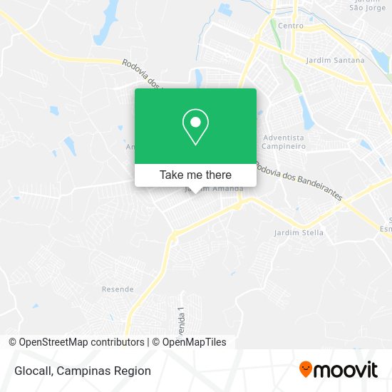 Glocall map