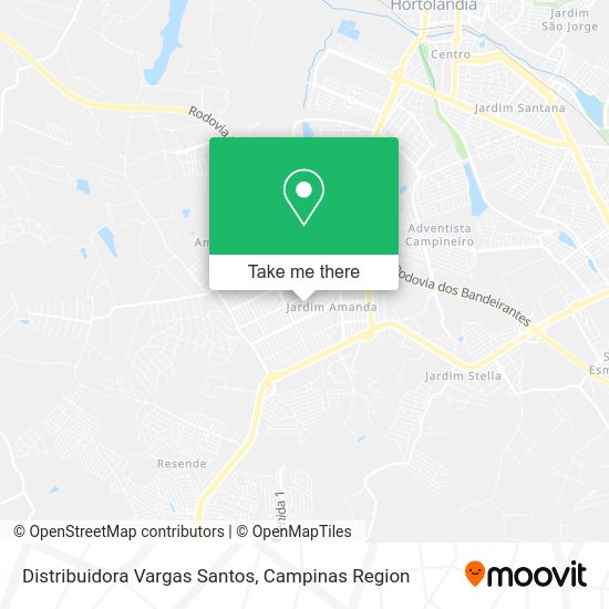 Distribuidora Vargas Santos map