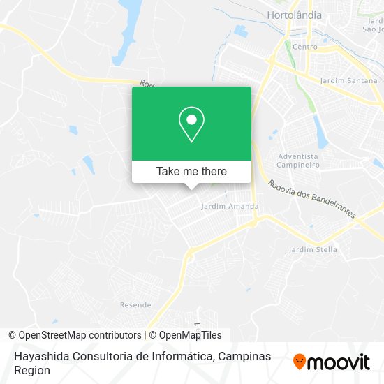 Hayashida Consultoria de Informática map
