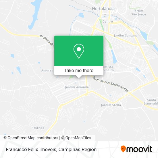 Francisco Felix Imóveis map