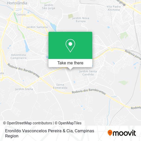 Eronildo Vasconcelos Pereira & Cia map
