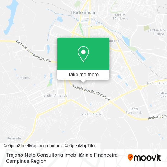 Trajano Neto Consultoria Imobiliária e Financeira map