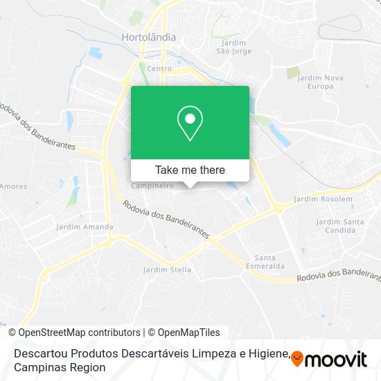 Descartou Produtos Descartáveis Limpeza e Higiene map