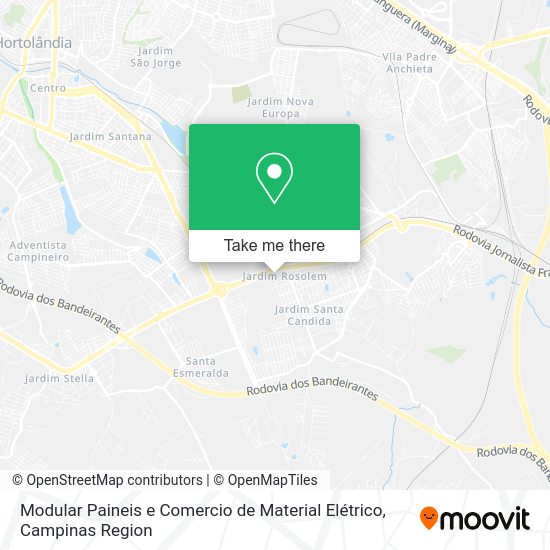 Modular Paineis e Comercio de Material Elétrico map