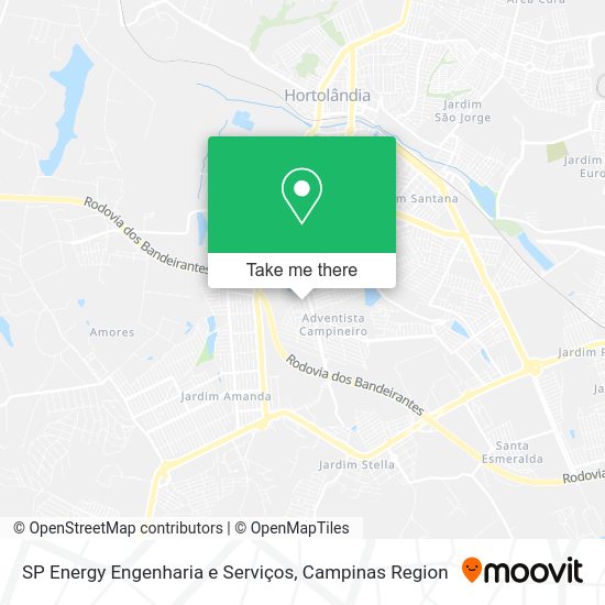 SP Energy Engenharia e Serviços map
