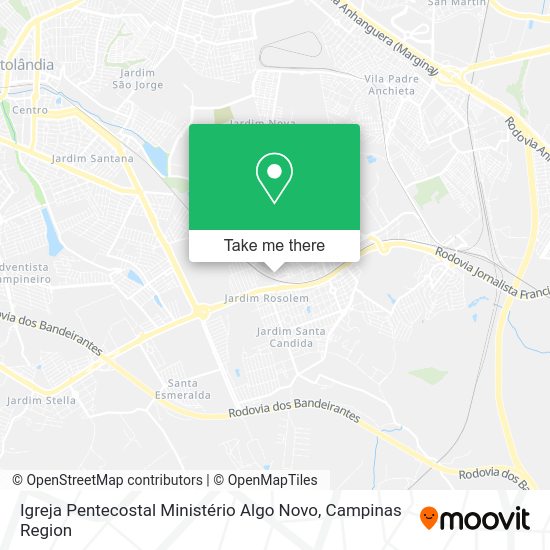 Igreja Pentecostal Ministério Algo Novo map