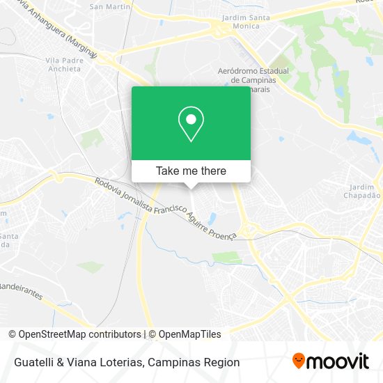 Guatelli & Viana Loterias map