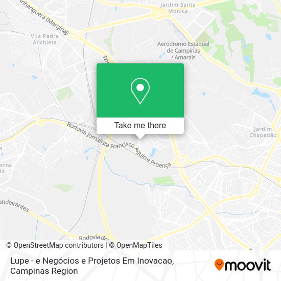 Lupe - e Negócios e Projetos Em Inovacao map
