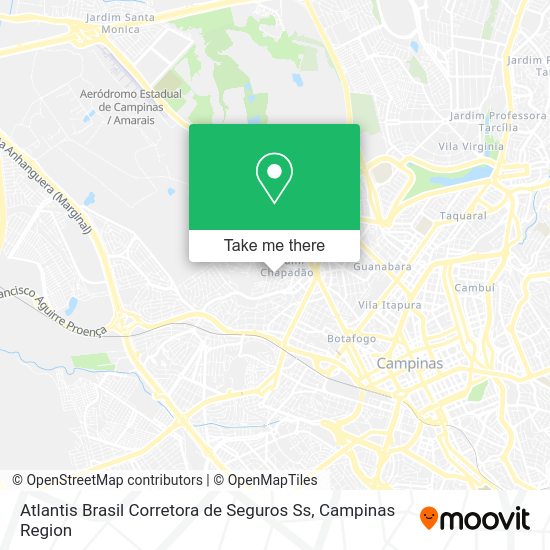 Atlantis Brasil Corretora de Seguros Ss map