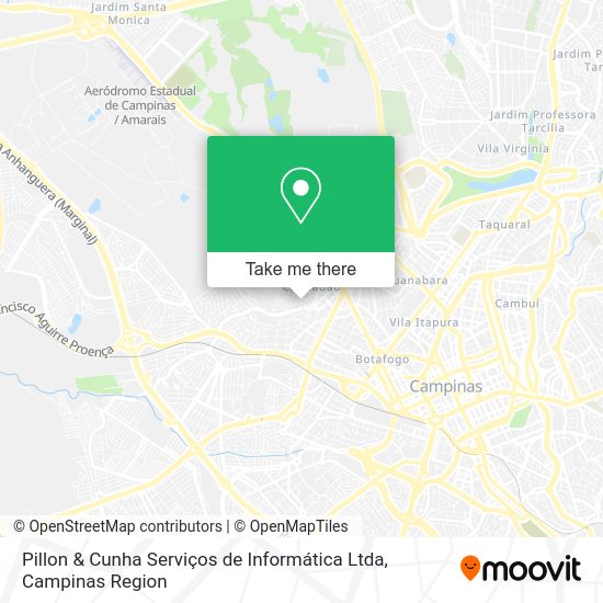 Pillon & Cunha Serviços de Informática Ltda map