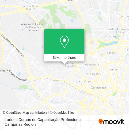 Ludens Cursos de Capacitação Profissional map