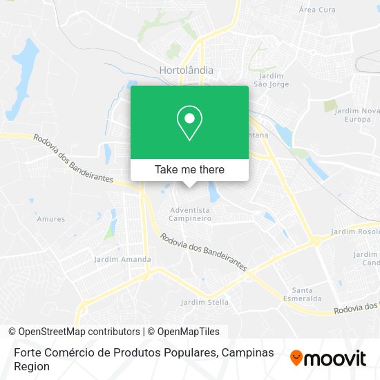 Forte Comércio de Produtos Populares map