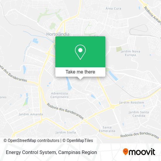 Energy Control System map