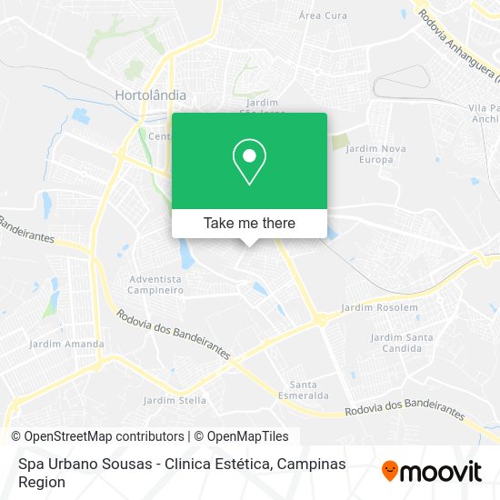 Spa Urbano Sousas - Clinica Estética map