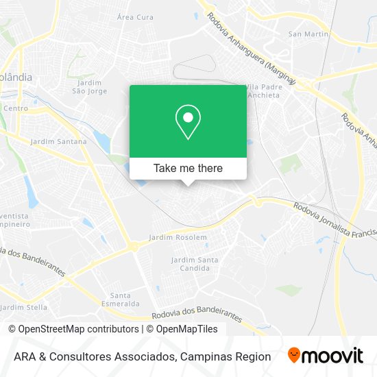 ARA & Consultores Associados map
