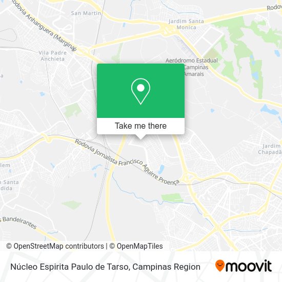 Núcleo Espirita Paulo de Tarso map