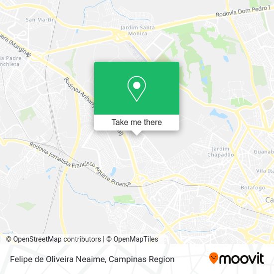 Felipe de Oliveira Neaime map