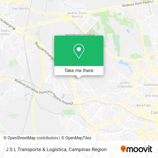 J S L Transporte & Logística map