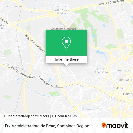 Frv Administradora de Bens map