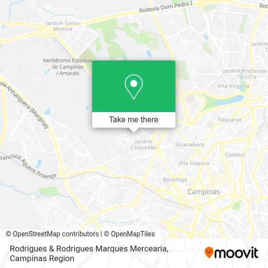 Rodrigues & Rodrigues Marques Mercearia map