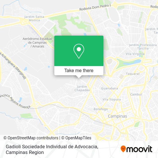 Gadioli Sociedade Individual de Advocacia map