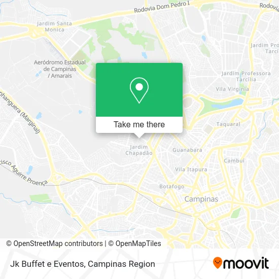 Jk Buffet e Eventos map