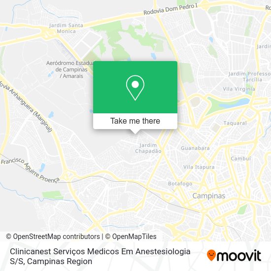 Clinicanest Serviços Medicos Em Anestesiologia S / S map