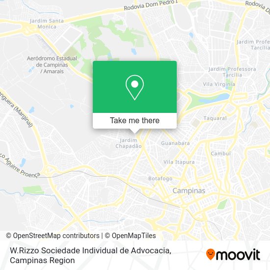 W.Rizzo Sociedade Individual de Advocacia map