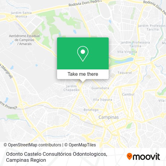 Odonto Castelo Consultórios Odontologicos map