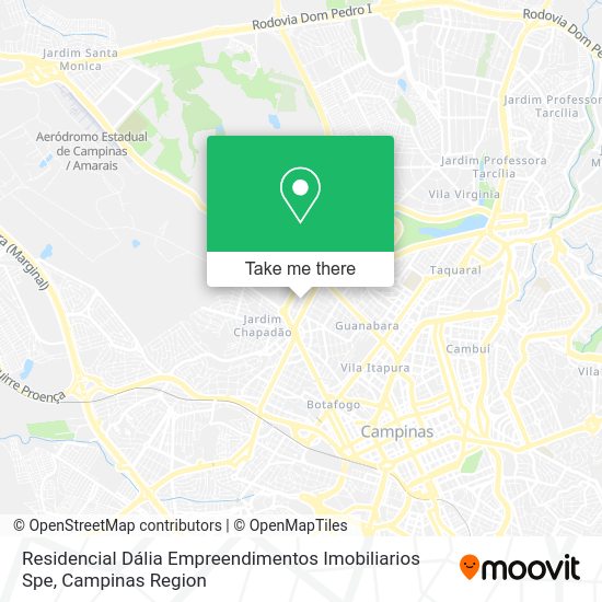 Residencial Dália Empreendimentos Imobiliarios Spe map