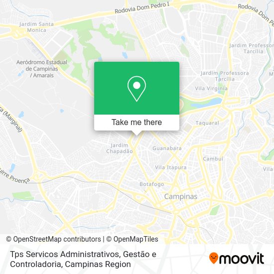 Tps Servicos Administrativos, Gestão e Controladoria map