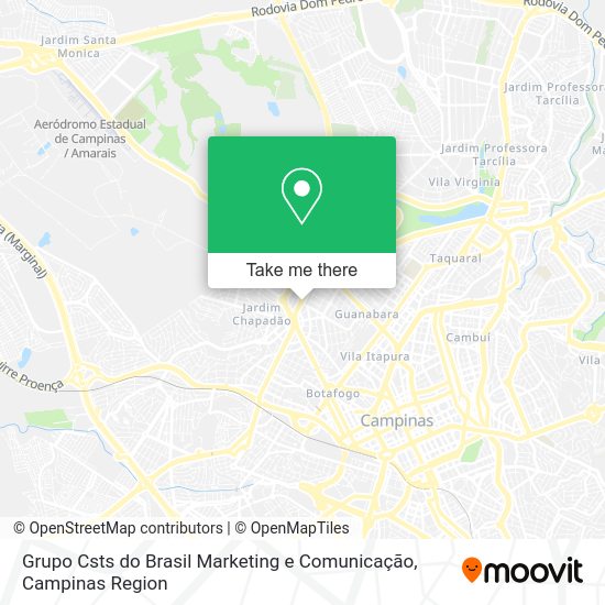 Grupo Csts do Brasil Marketing e Comunicação map