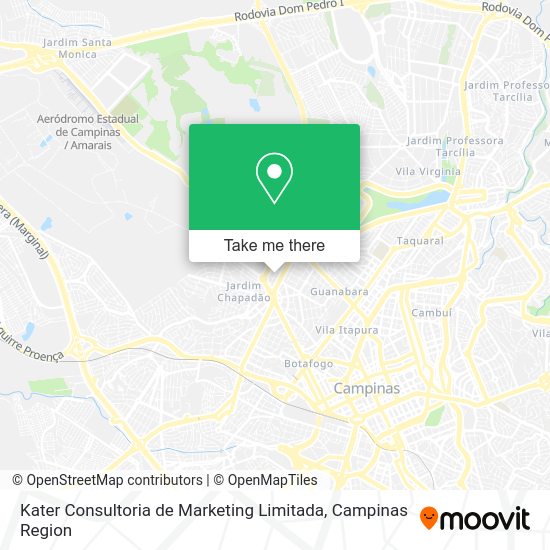 Kater Consultoria de Marketing Limitada map