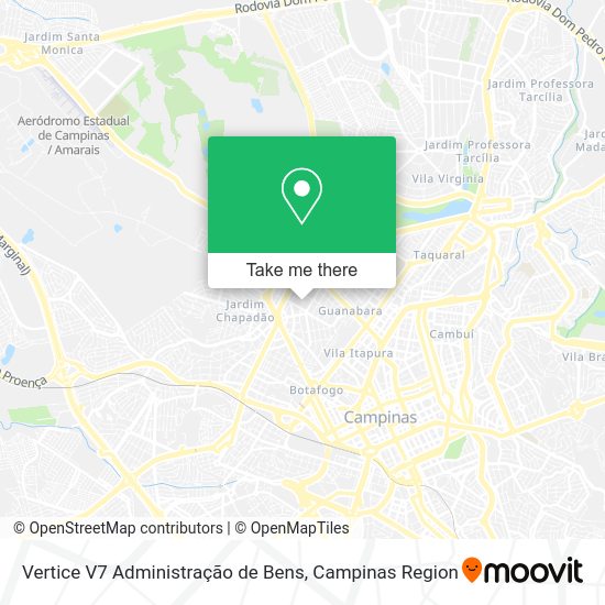 Vertice V7 Administração de Bens map