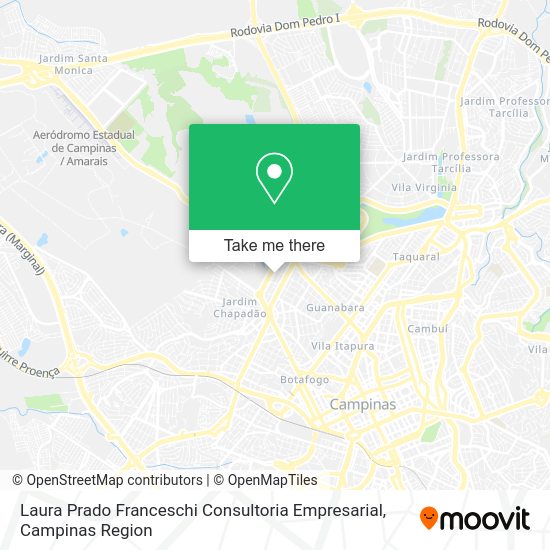 Laura Prado Franceschi Consultoria Empresarial map