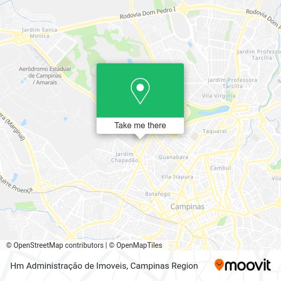 Hm Administração de Imoveis map