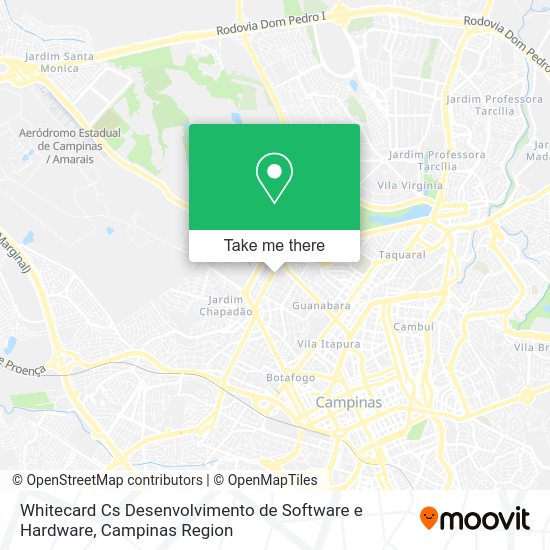 Whitecard Cs Desenvolvimento de Software e Hardware map