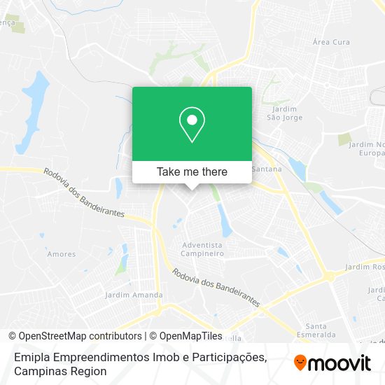 Emipla Empreendimentos Imob e Participações map