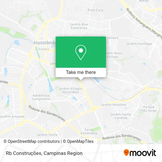 Rb Construções map