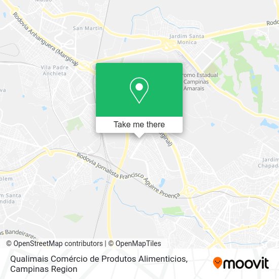 Qualimais Comércio de Produtos Alimenticios map